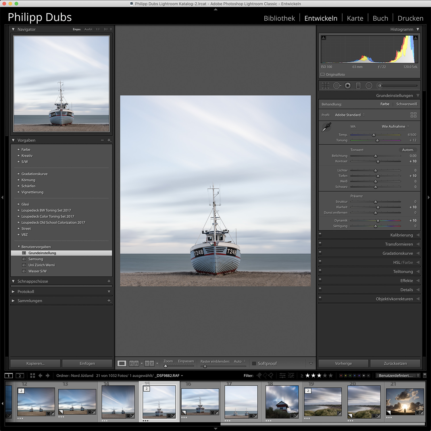 FotoTipp LR Preset-Grundeinstellungen
