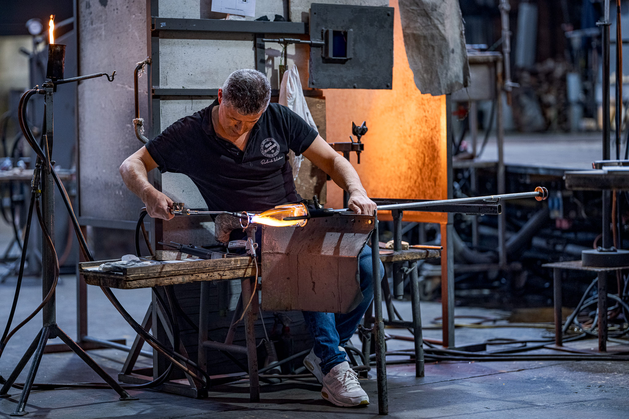 Blende Zeit ISO, Glasi Hergiswil eignet sich sehr gut dafür.