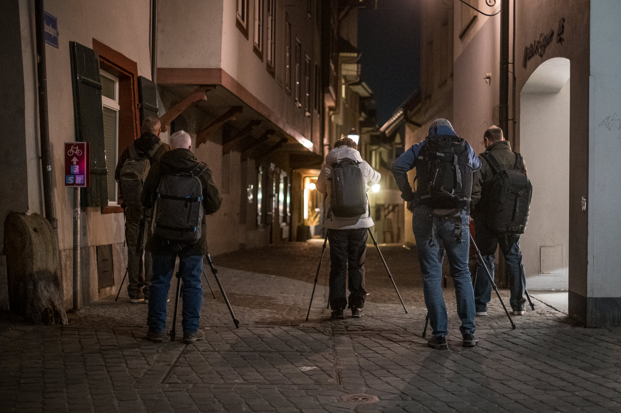 FotoEvent Aarau im Dunkeln