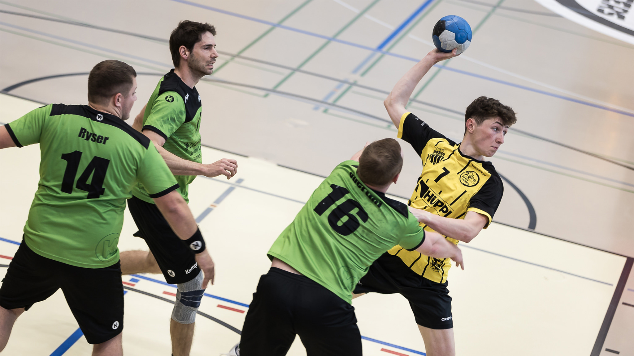 Sportfotografie lernen Handball